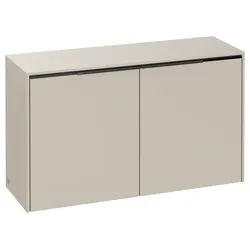 Villeroy und Boch Subway 3.0 Sideboard C60002VN 80,5x42,3x25,6cm, Griff monochrom, cashmere grey