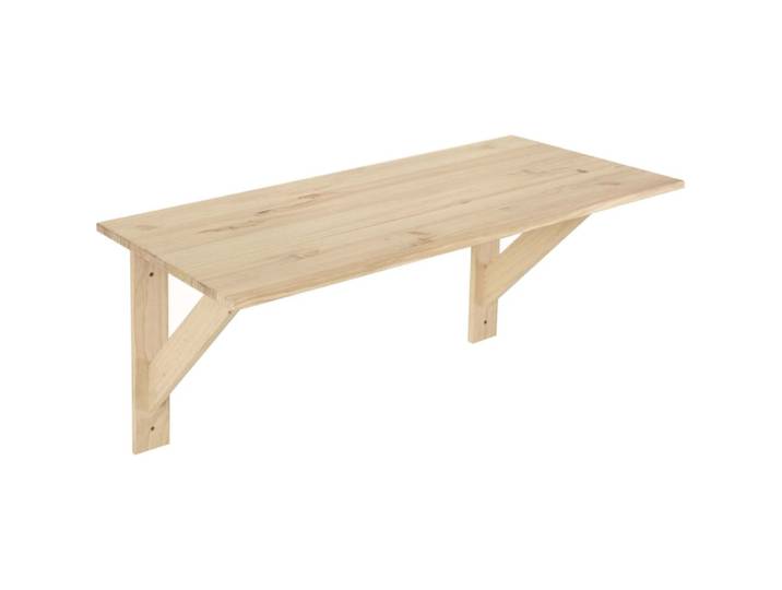 Table murale en pin massif kit line