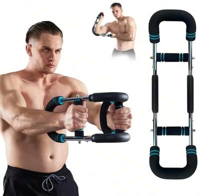 Lush Living Finds Fitness Equipment For Men And Women, Hand Gripper Strength Twister, Power Twister Bar For Home Workout Fitness Equipment For Men And Women, Hand Gripper Strength Twister, Power Twister Bar For Home Workout