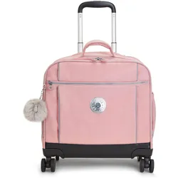 Kipling New Storia School Bag mit Rädern, 25 Liter, 13 Zoll Laptop -Fach - Brautrose, Koffer, Rosa