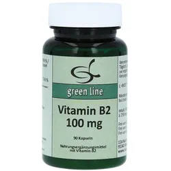 Vitamin B2 100 mg Kapseln 90 St