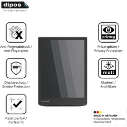 Dipos Privacy Blickschutzfolie 4-Way, Geräte Schutzfolie
