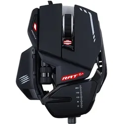 MADCATZ R.A.T. 6+ Optical Gaming Mouse, Black