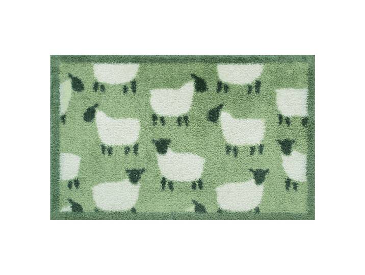 Fuß- & Sauberlaufmatte Flock 40 x 60cm Grün