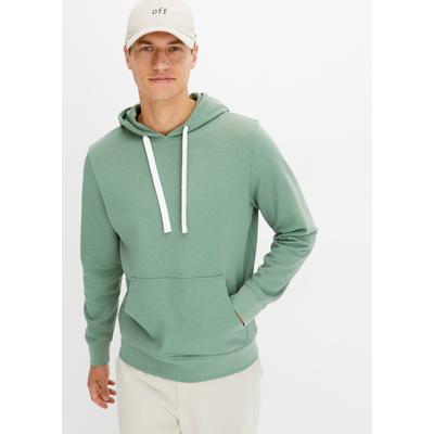 bonprix "Hoodie aus reiner Baumwolle", mit weich angerauter Innenseite, Regular Fit, hüftbedeckend