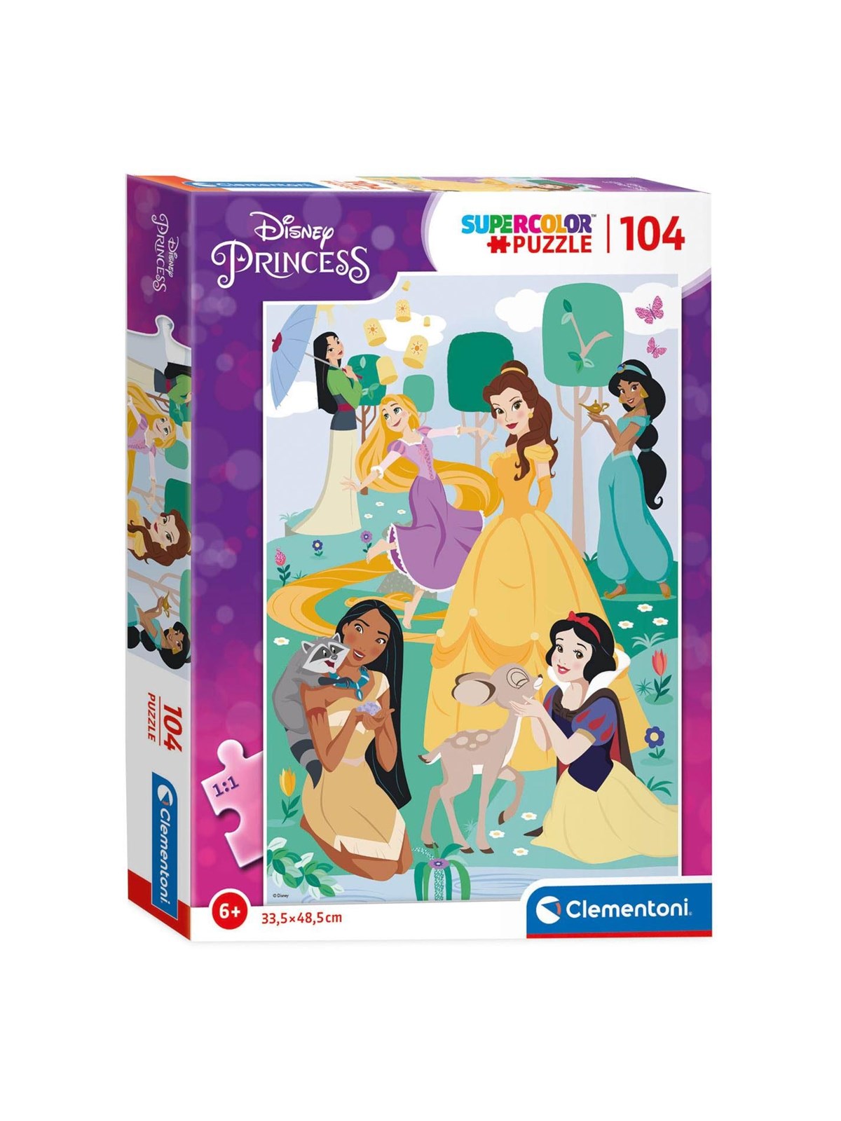 Clementoni Puzzle Prinzessin, Super 104-teilig 2D Puzzles