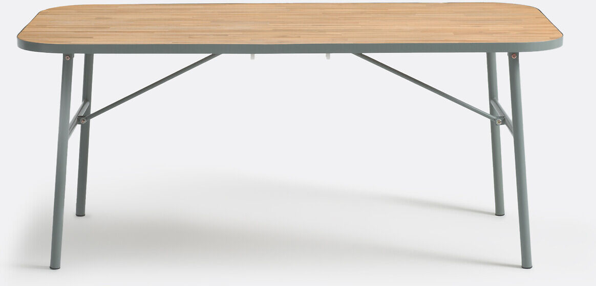 LA REDOUTE INTERIEURS Table de jardin pliable, en acacia, HANSO