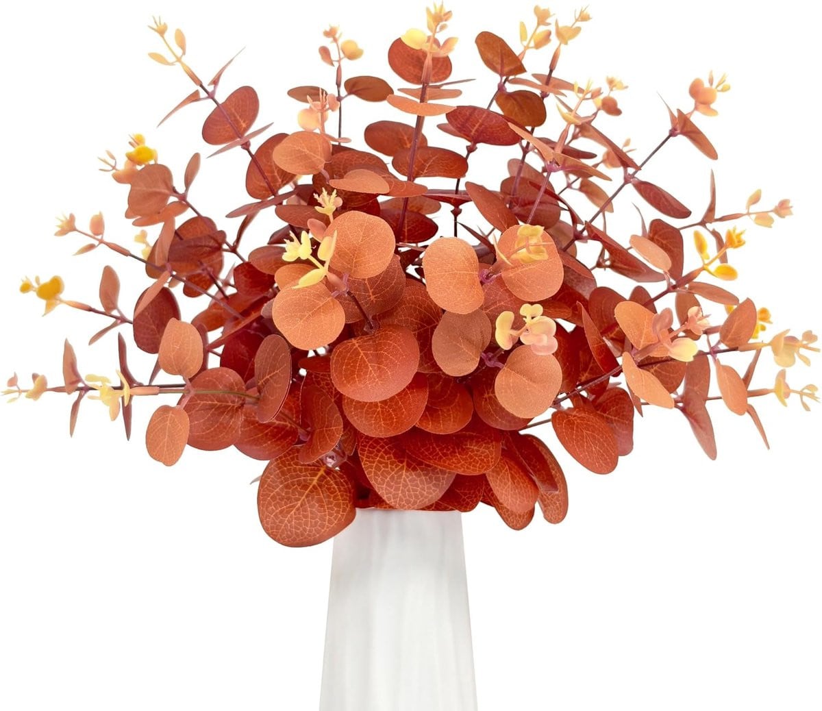 30 stuks kunstmatige herfstbloemen en eucalyptus decoratie met herfsttakken en bladeren