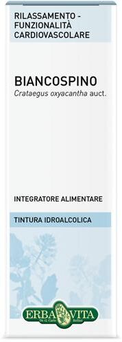 Erba Vita Tintura Idroalcolica Biancospino Fiori e Foglie 50 ml