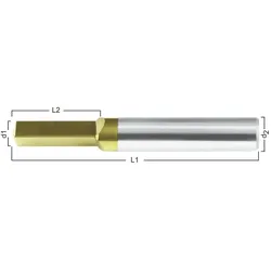 FORMAT Gewindebohrer Ausbohrer M8 VHM Z3
