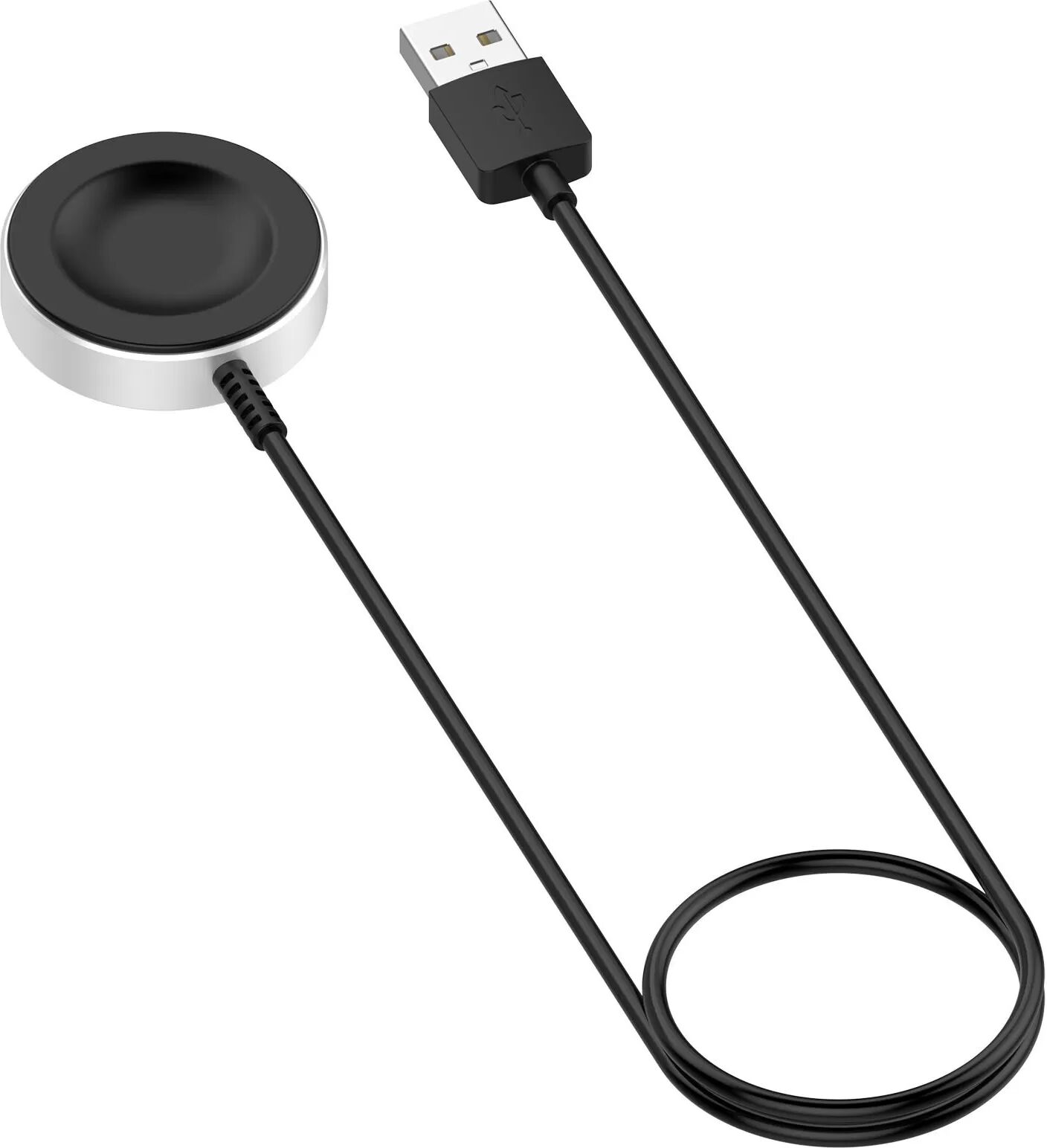 INF Metallgehäuse-Ladekabel kompatibel mit Huawei Watch Fit4/Fit4 Pro/Watch5 Serie Schwarz