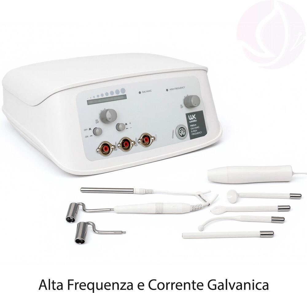 Weelko Apparecchiatura Alta Frequenza e Corrente Galvanica F803.N