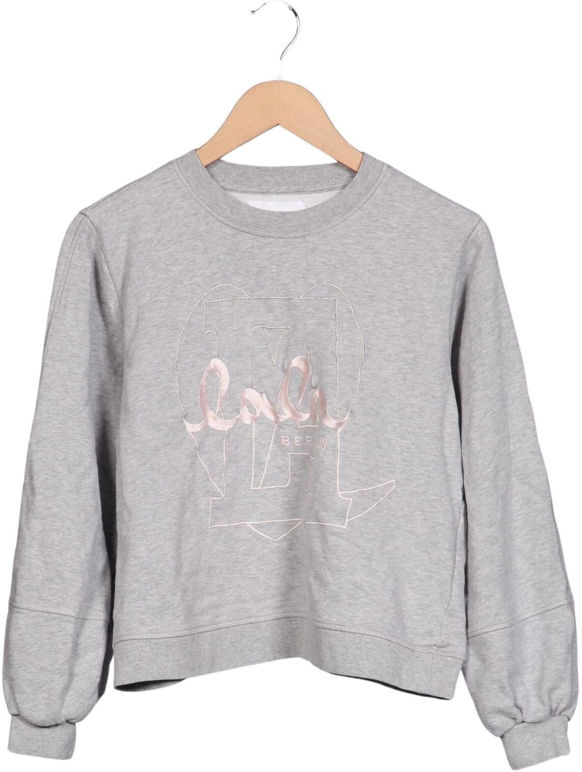 Lala Berlin Damen Sweater, Grau, Gr. S, Baumwolle - Second Hand