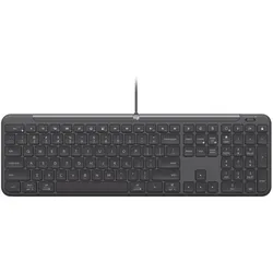 Logitech Signature Slim Wired K620 For Business Tastatur Universal USB QWERTZ Deutsch Graphit