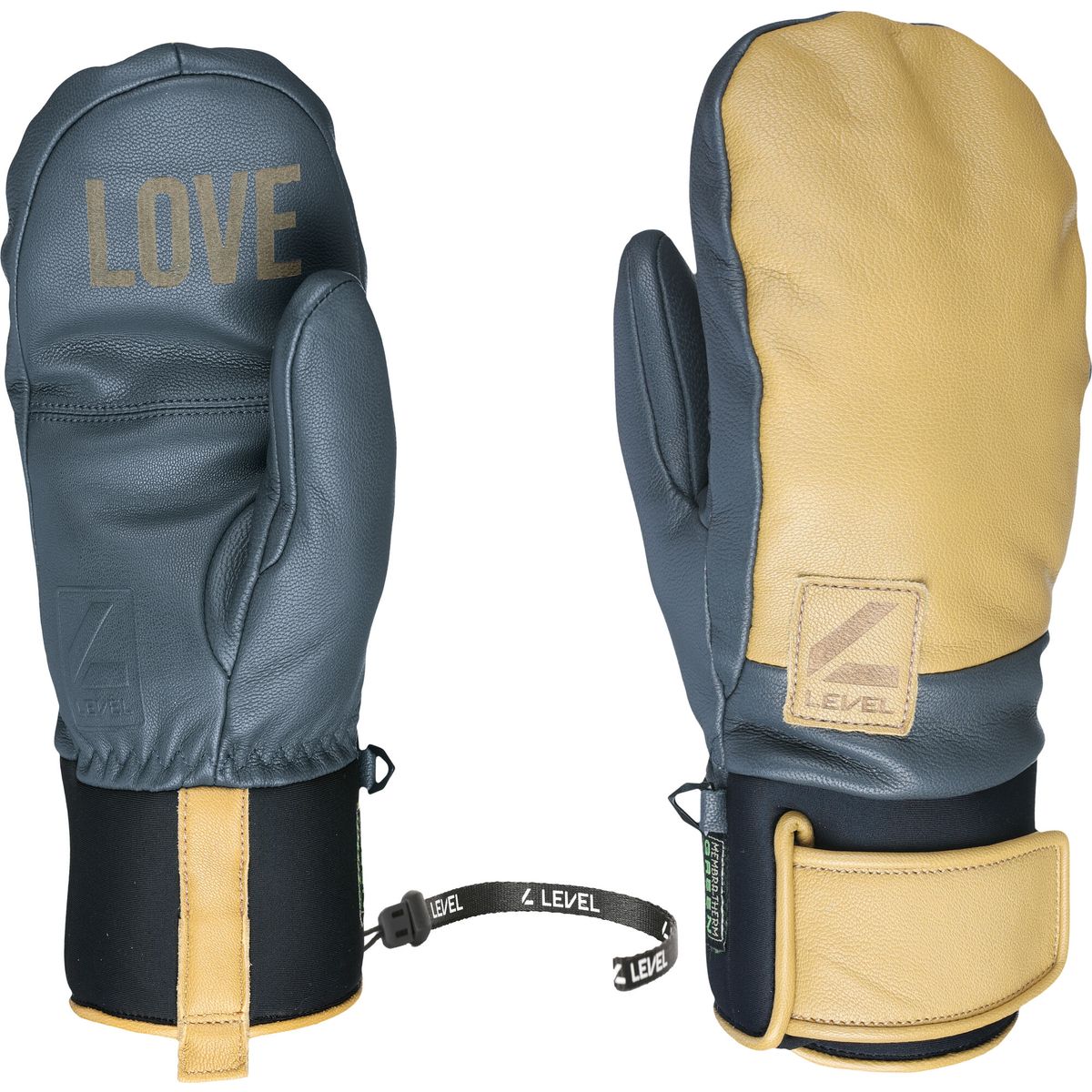 Level Rover Mitten pk brown (38) 10 2220UM-38-10