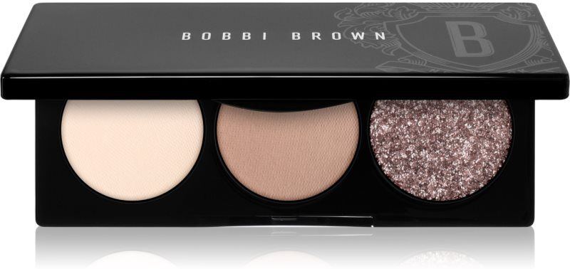 Bobbi Brown Essential Eye Shadow Trios Lidschattenpalette für den perfekten Look Farbton Everyday Greys 4,4 g