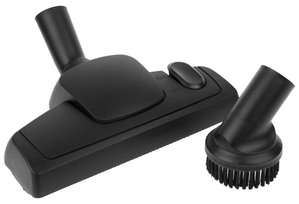 Dripio Set van 2 stofzuigerborstels van 32 mm: Platte vloerborstel en ronde borstel
