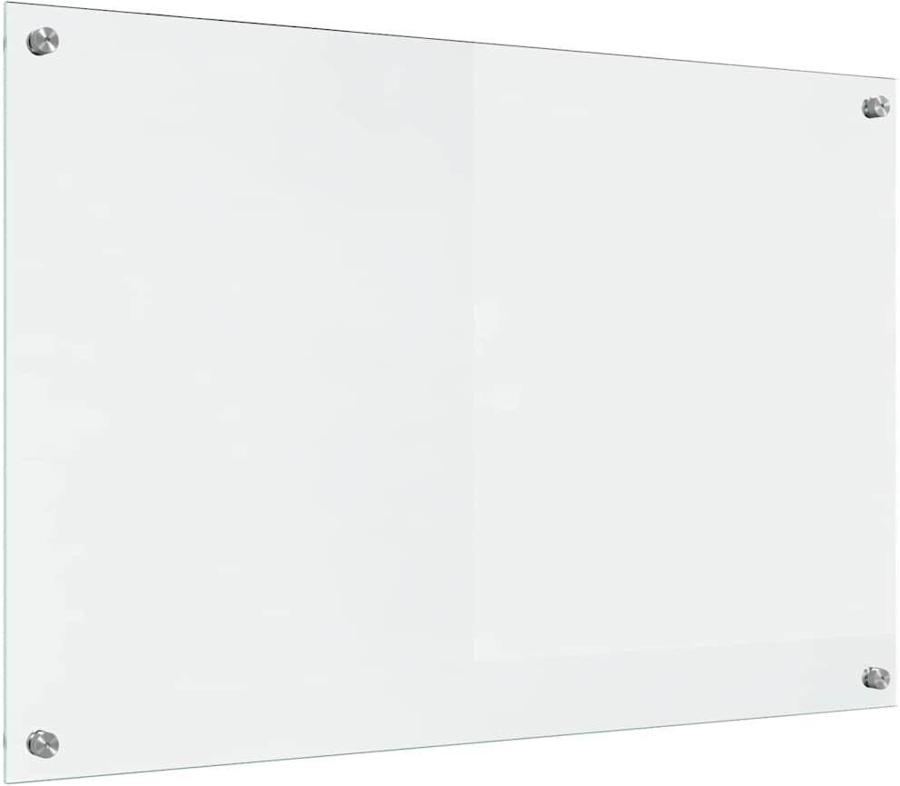 Vidaxl Kitchen Backsplash Tempered Glass Surface Modern Decor Home Style Chic Transparent 90cm H x 60cm W