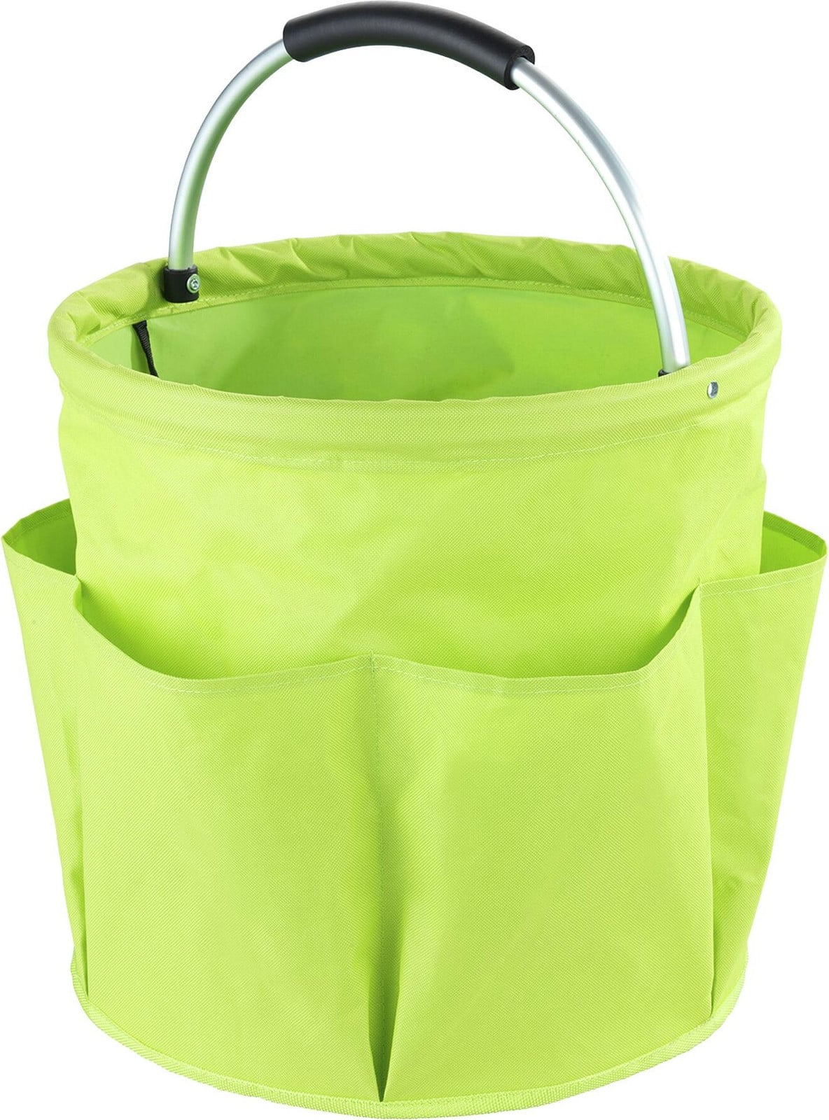 WENKO Tuinmand Groen XL - Polyester Opbergtas en Schoonmaakwagen