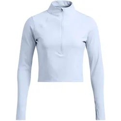 UNDER ARMOUR Launch Trail 1/2-Zip Laufshirt Damen 464 - nimbus blue/reflective XL