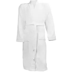 The One Towelling Unisex Bademantel T1-B white S/M