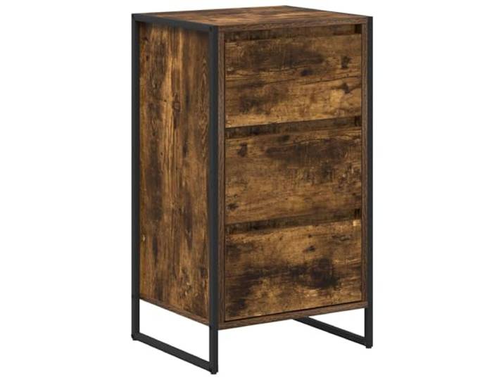 HKTMGDNG Sideboard 42 x 36 x 75,5 cm Beistellschrank Kommode Kompakte Industrie-Anrichte für Flur und Schlafzimmer, robuste Stahlbeine bieten zuverlässigen Halt.