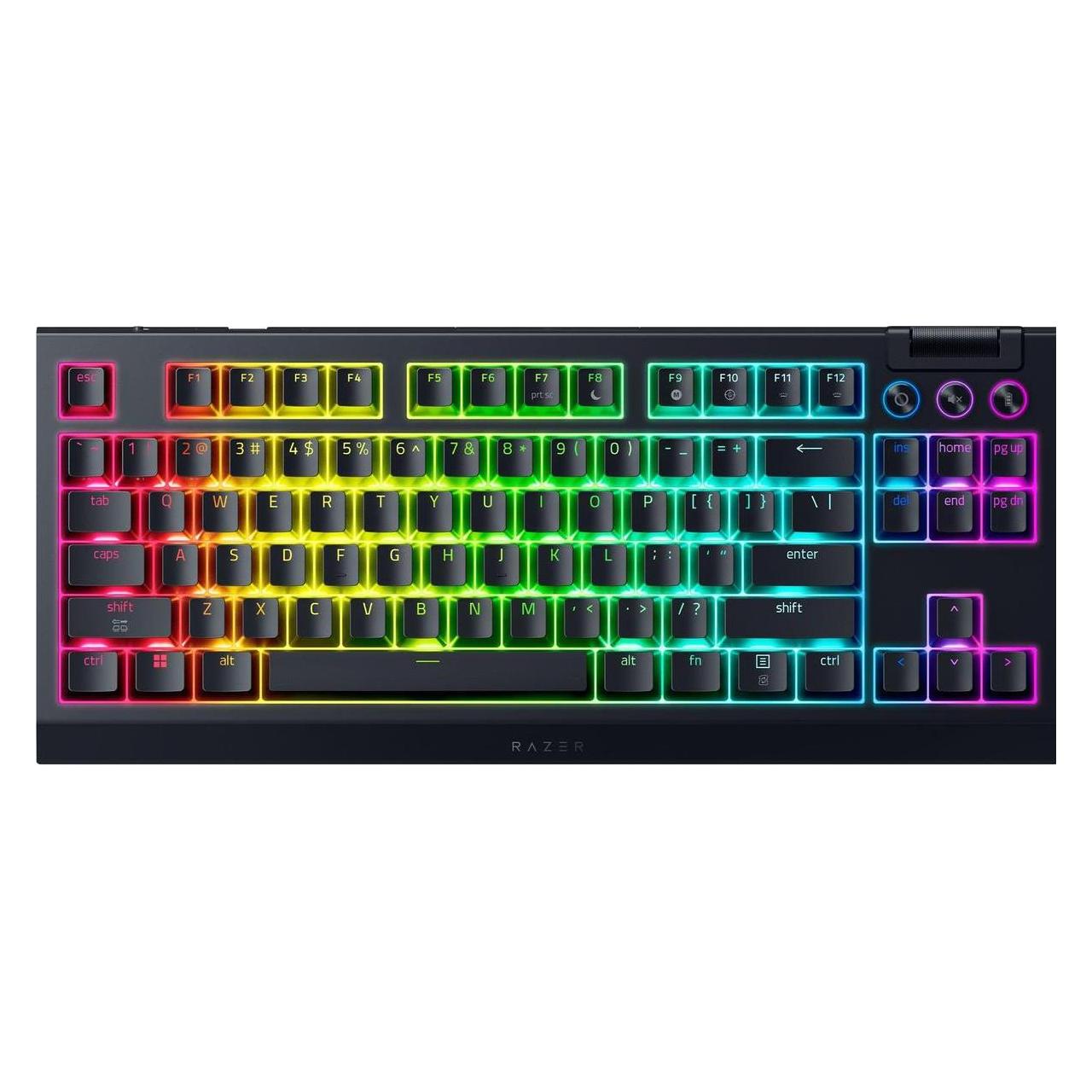 Razer BlackWidow V4 Tenkeyless HyperSpeed (US, Kabelgebunden, Kabellos) (RZ03-05480100-R3M1)