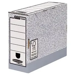 Bankers Box Archivschachtel System grau/weiß 1080501