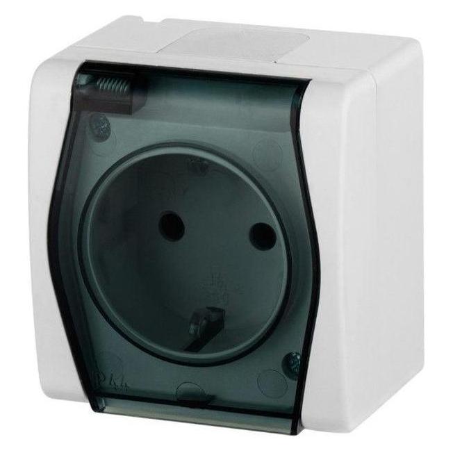 Elektro-Plast PLUG SOCKET HERMES 2 01024-01 WHITE G (33038979)