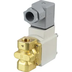 VX223AGA - Elektromagnetventil 2/2 für Öl, NC, 24 VDC, G1/4, ISO-Class-B