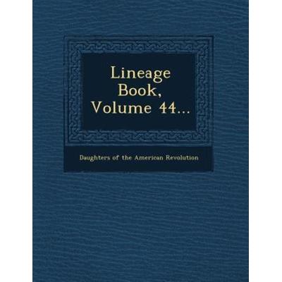 Lineage Book, Volume 44..., von , Saraswati Press, 978-1-249-68157-1
