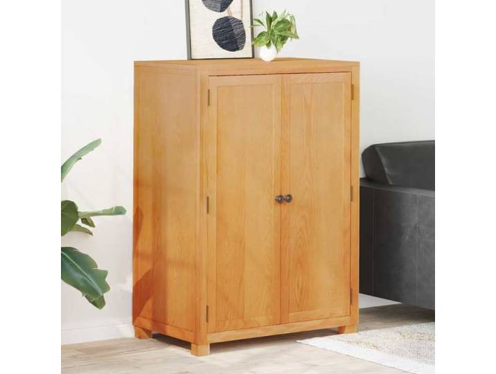 Cabinet rangement Marron - Armoire avec stockage avec porte Marron Bois d'ingénierie 80x50x115 cm A15085
