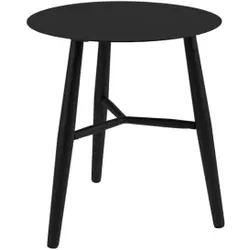 Brafab Vannes Beistelltisch rund 45cm, H=50cm Aluminium schwarz