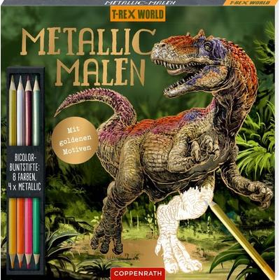 Metallic-Malen (Allosaurus), Zubehör von Raimund Frey, Coppenrath, 978-3-649-64963-2