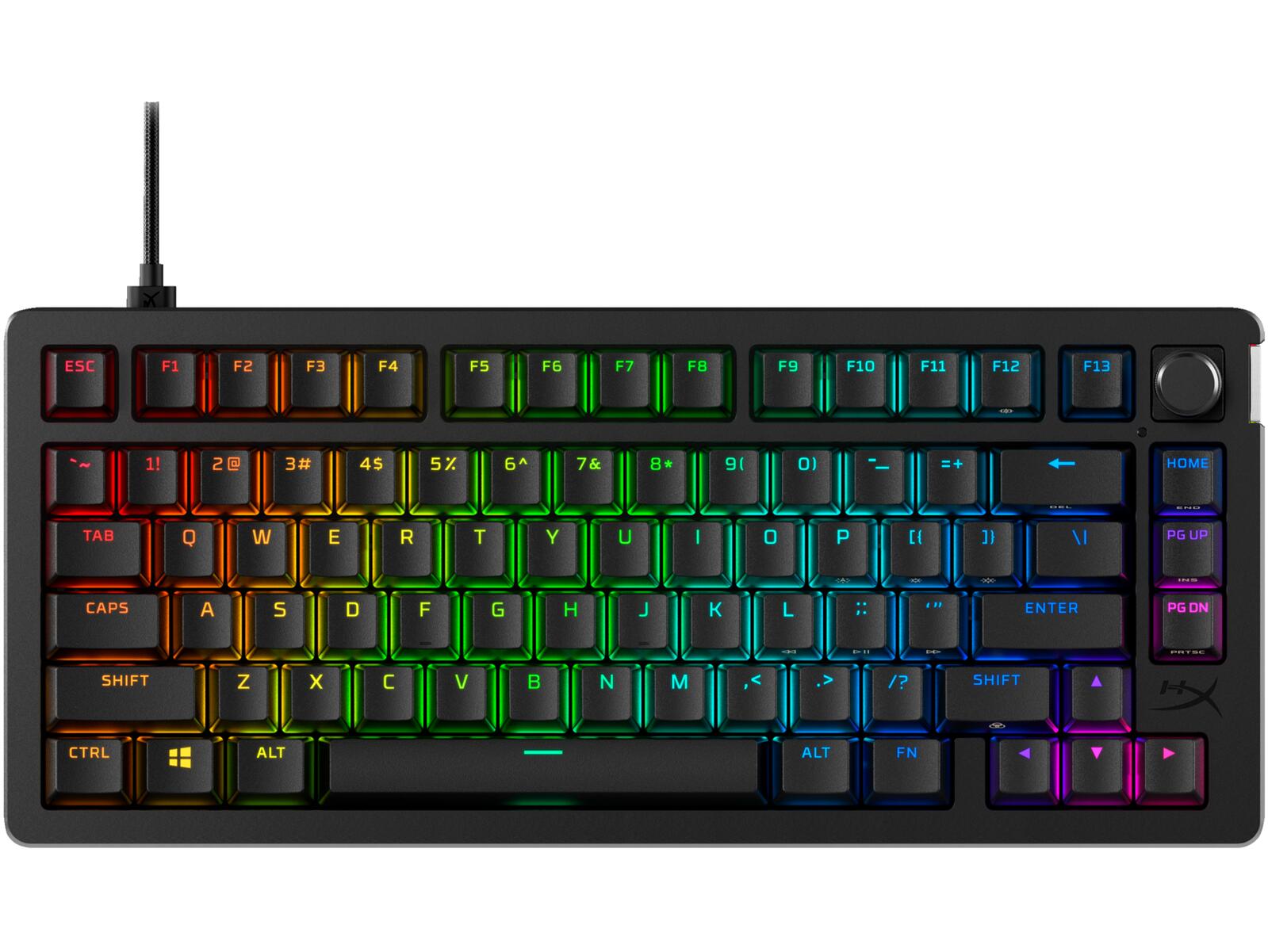 HyperX Alloy Rise 75 – Gaming-Tastatur 7G7A4AA#ABD