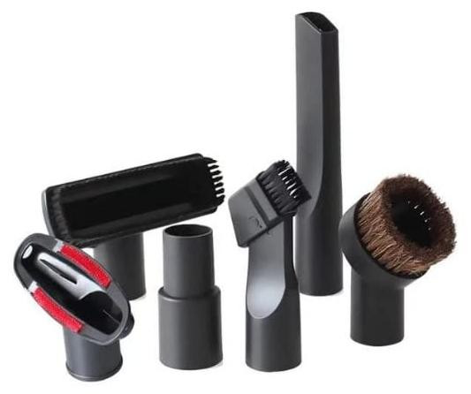 Dripio Stofzuigeraccessoire-set, 6-delig, 32/35 mm, zwart