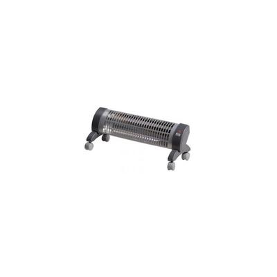 FM Heating 2302-R Schwarz, Grau 1200 W Elektrischer Quarzheizer