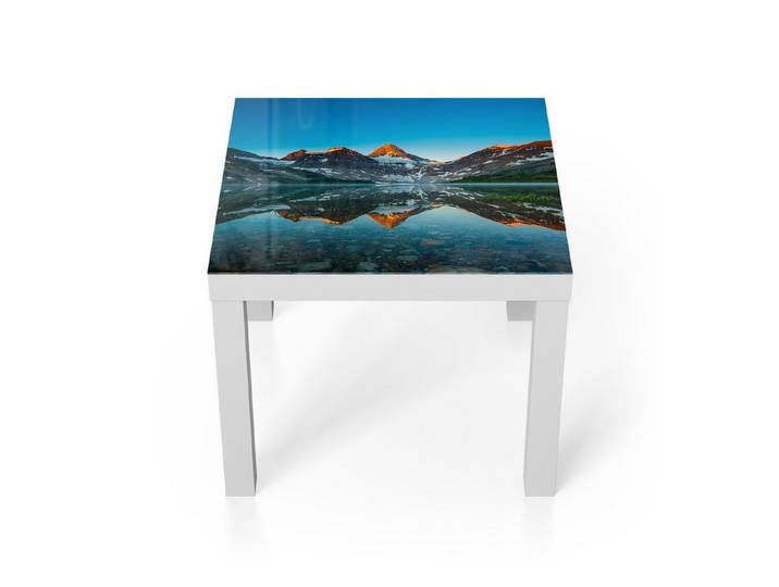 DEQORI Couchtisch 'Spiegelung der Stille', Glas Beistelltisch Glastisch modern