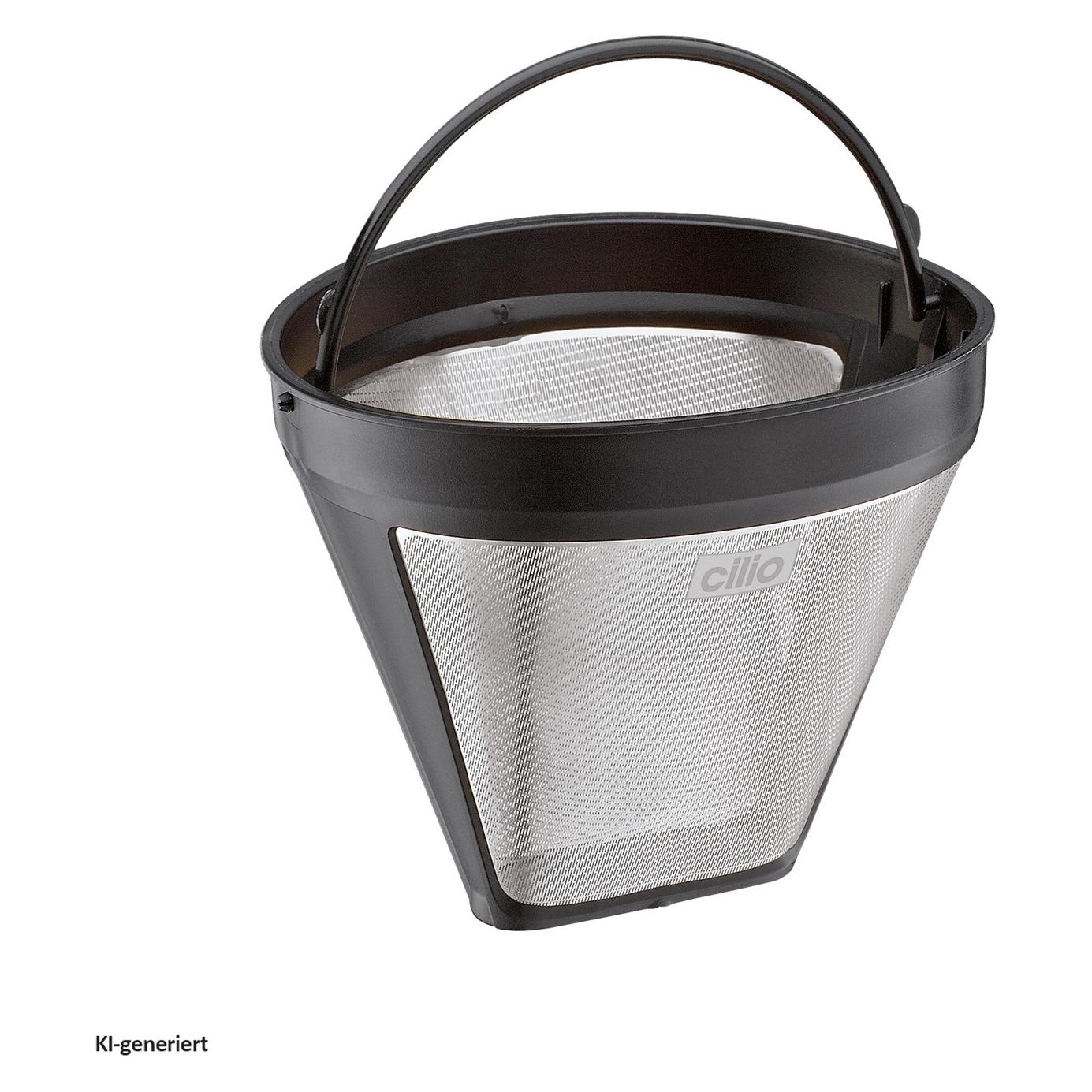 Cilio Kaffeedauerfilter 'Edelstahl' Gr. 4 (B01AUI9CZ0)