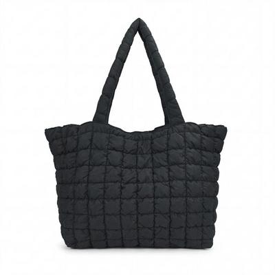 Tasche mit Quilting (schwarz)