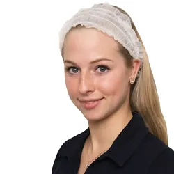 Haarband Weiß | 1000 Stk. pro Karton