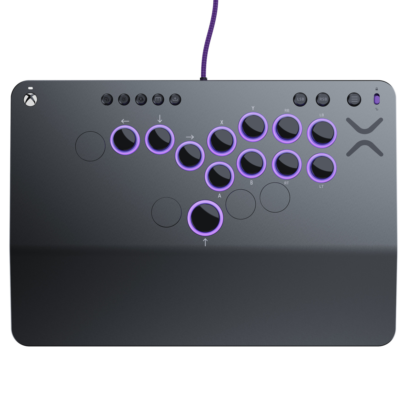 Turtle Beach Victrix Pro KO Leverless Fight Stick voor Xbox - Grijs