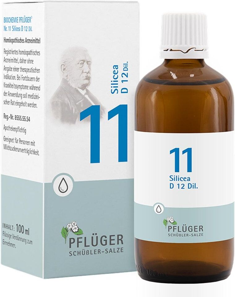 Biochemie Pflüger 11 Silicea D12 Tropfen