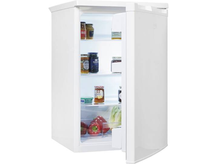 BEKO Kühlschrank TSE1424N , Energieeffizienz: E, weiß, B:54,5cm H:84cm T:59cm, Kühlschränke, Das statische Kühlsystem lässt sich unkompliziert bedienen., Kühlschrank