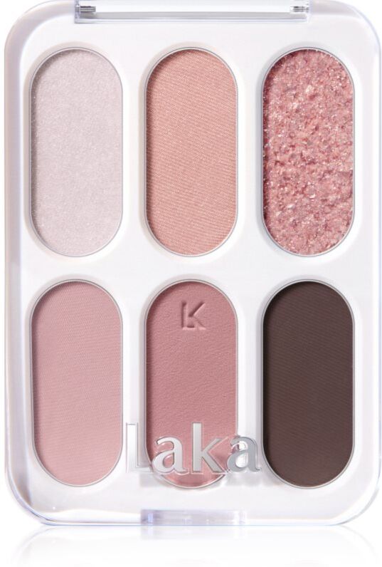Laka Forever6 Eye Palette eyeshadow palette shade 03 Prim Rose 7 g