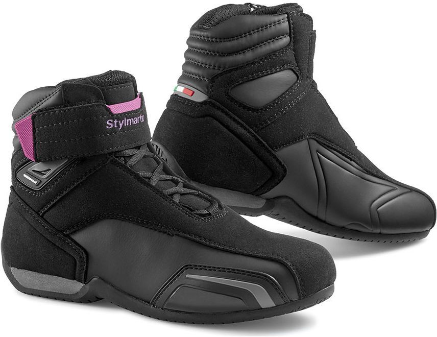 Stylmartin Vector Schuhe Schwarz Pink Gr. 37