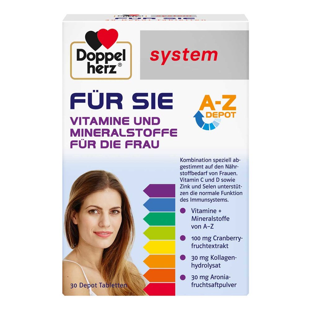 Queisser Pharma GmbH & Co. KG Doppelherz Für Sie system Tabletten 10131884