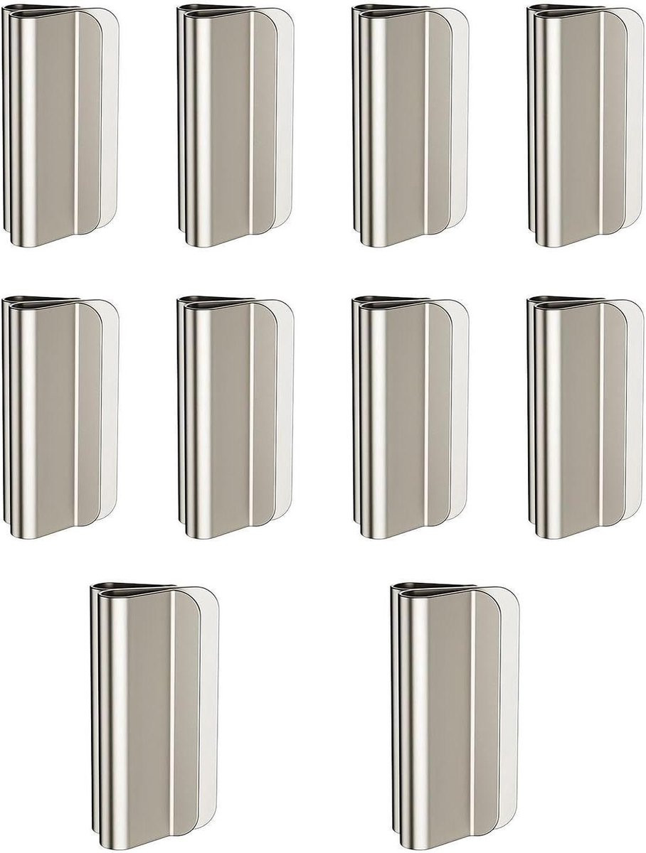 Magnetische Clips Gordijnsluiting voor het blokkeren van licht - 10 stuks - Meerkleurig