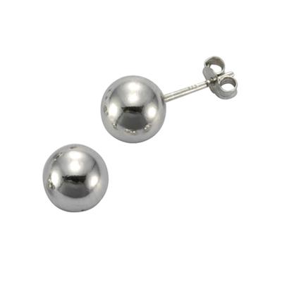 Paar Ohrstecker FIRETTI "Schmuck Geschenk Silber 925 Ohrschmuck Kugel" Gr. 3, silber (silberfarben), Ohrringe, Damen, 3, Silber 925 (Sterlingsilber)