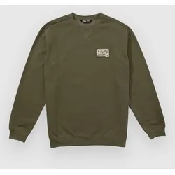 Salty Crew Crafted Crew Sweater olive Gr. M